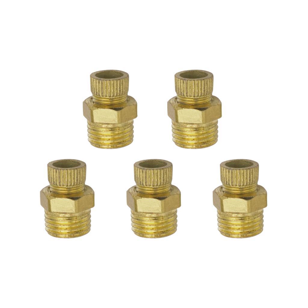 Ioensy - 5 Uds Válvulas De Drenaje De Compresor De Aire Tapón De Drenaje De Tanque De Agua De Compresor De Aire Resistente