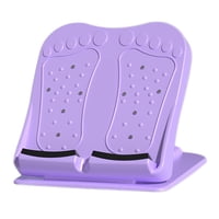 Ioensy - Tablero Inclinado Camilla Para Pantorrillas Cuña Elástica Para Pantorrillas Plástico Para Piernas Talón Para Pantorrillas Púrpura