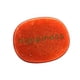 thumbnail image 2 of Piedra Grabada Ovalada Naranja, 2 of 3