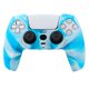 thumbnail image 1 of Funda protectora de silicona antideslizante para joystick compatible con el mando de PlayStation 5 - Funda de agarre duradera para Gamepad Accesorios-Azul pálido, 1 of 5
