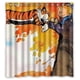 thumbnail image 1 of Cortina de ducha Tigger, juego de cortinas de baño con ganchos, tamaño 66 x 72 pulgadas, 1 of 3
