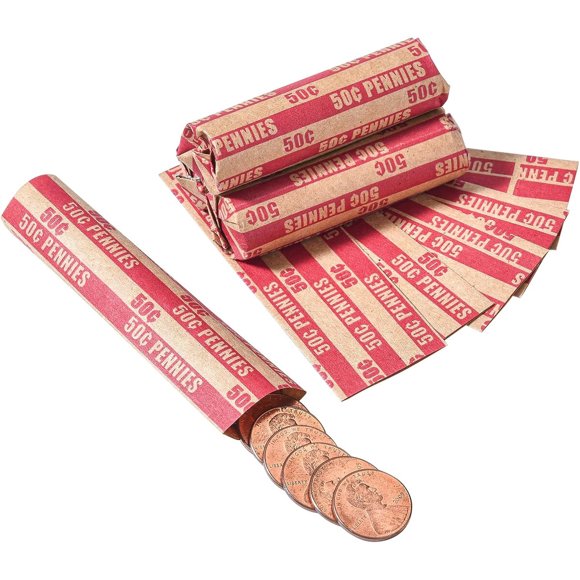 Envoltorios Sumerfnt para 50 monedas de un centavo