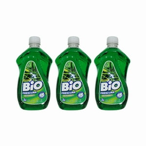 Pack 3 Detergentes Liquido Bio 3Lt Bosque Nativo