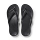 thumbnail image 1 of Flip Flops ARCHIES Arch Support para hombre y mujer, color negro, 1 of 9