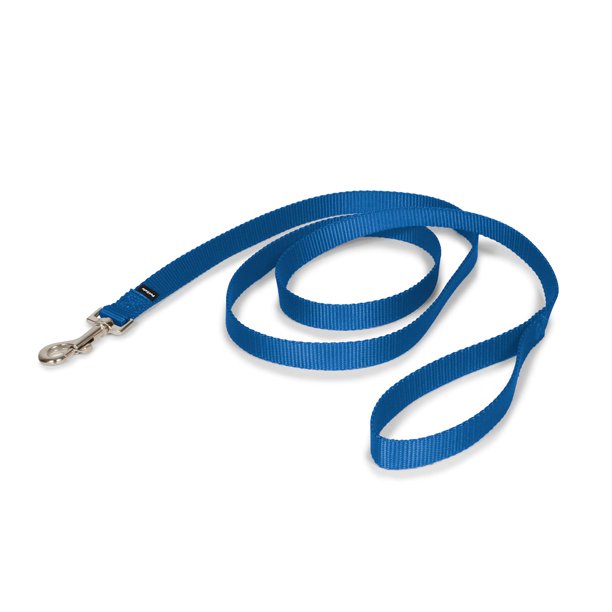 Correa para perros PetSafe de nailon, resistente y duradera, 3/4 pulgadas x 6 pies, azul