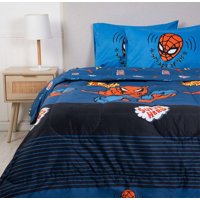 Mashini - Cubrecama Plumón Infantil Spiderman 2 Plaza