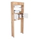 thumbnail image 5 of Estante Wc Madrid 2 Puertas 160x62,4x20,3 Cm Duna Y Blanco, 5 of 19