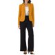 thumbnail image 2 of INSPIRE CHIC Blazer de Trabajo para Mujer con Solapa, Chaqueta de Manga Larga, Traje Blazer Naranja Amarillo L, 2 of 6