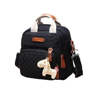 Riqui - Bolsa Mochila Pañalera Negro