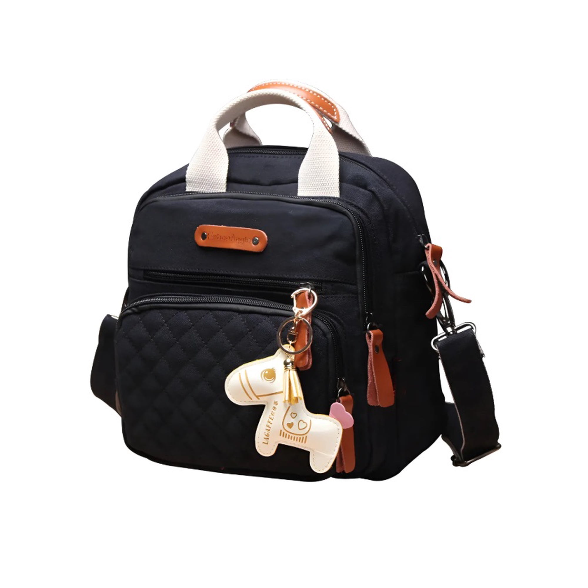 Riqui - Bolsa Mochila Pañalera Negro