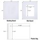 thumbnail image 2 of Kit de montaje para marcos Falling in Art libre de ácido, paquete de 25, 2 of 7
