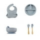 thumbnail image 1 of Set de Alimentación infantil silicona GRIS, 1 of 3