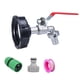 thumbnail image 1 of Adaptador De Tanque IBC Tote Resistente Con Conector Rápido Para Conexión De Manguera De Jardín Boquilla PP, 1 of 5