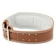 thumbnail image 3 of Cinturón De Levantamiento De Pesas Protector De Cintura Soporte Ajustable Cinturón De Gimnasio Unisex S Marrón, 3 of 5