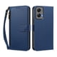 thumbnail image 1 of Funda Tipo Billetera para Motorola Moto G Stylus 5G 2024 con Soporte y Bolsillo con Cierre Azul profundo, 1 of 1