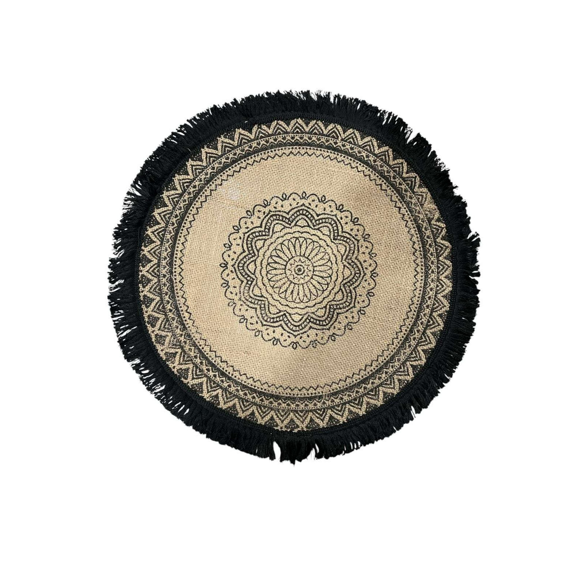 Oem - Set 4 Individuales Mantel De Mesa Individual Bohemio Mandala 2