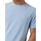 thumbnail image 3 of Camiseta DKNY Clásica de Algodón Suave con Cuello Redondo en Azul, 3 of 7