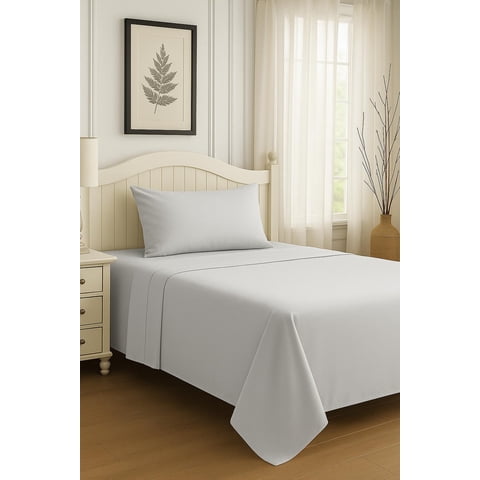 Clems - Juego De Sabanas 1.5 Plazas Gris 1,5 Plazas