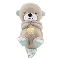 Oem - Nutria De Peluche Relajante Con Luz Para Bebe Marron
