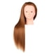thumbnail image 5 of Cabeza De Entrenamiento De Cabello Pelo Largo Para Estudiantes De Escuela De Cosmetología DIY Barbería Oro Sin Maquillaje, 5 of 5