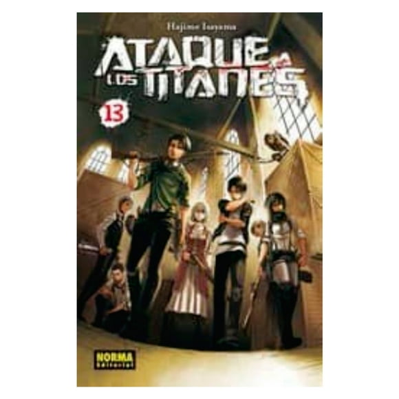 Manga Ataque A Los Titanes 13