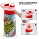 thumbnail image 4 of Los Croods: Árbol FamiliarBotella de Agua con Tapa Pop Top de Un Toque, Acero Inoxidable, a Prueba de Fugas, para Deportes, Botella Infantil rosa 12 oz, 4 of 6