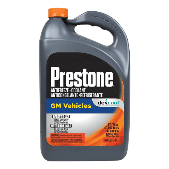 Refrigerante Prestone 50/50 GM Dex-Cool Extended Life 1gl