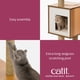 thumbnail image 3 of Cat Tree Vesper 52045, nogal de base alta, 3 of 9