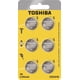 thumbnail image 1 of Batería tipo moneda Toshiba CR2016, 3 V, litio, 85 mAh (paquete de 6), 1 of 4