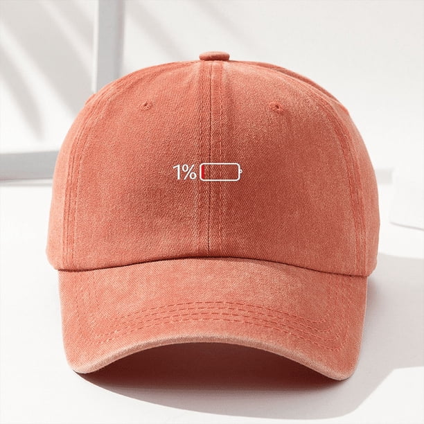 Men's Washed Printed Baseball Cap