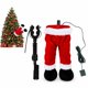 thumbnail image 1 of Piernas Móviles Viejo Pascuero Árbol Navidad USB Pilas – Adorno Divertido, 1 of 9