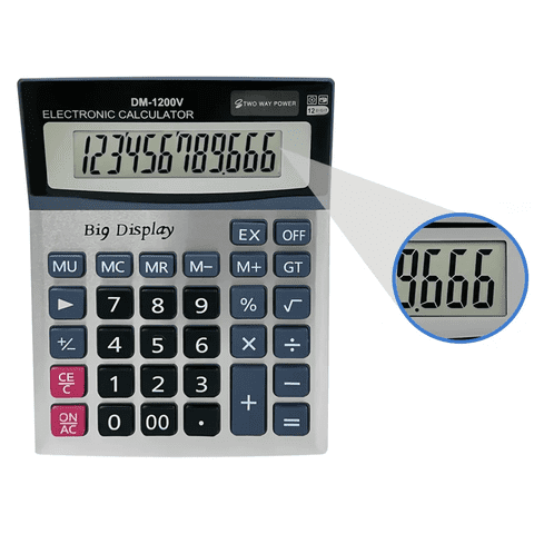 Genérico - Calculadora Electronica Dm-1200V Haomai 11375