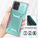 thumbnail image 2 of Funda Resistente para Motorola Moto G Power 5G 2023 con Tapa Deslizante y Protección Militar Verde, 2 of 6