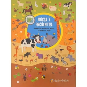 Editorial Guadal - Libro Busca Y Encuentra-Animales De La Granja,