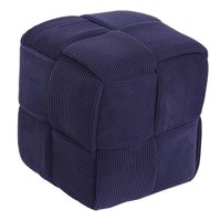 Bothyi - Taburete Para Pies, Taburete Decorativo, Reposapiés Antideslizante Para Guardería, Vestidor, Hogar, Azul Oscuro