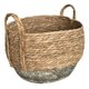 thumbnail image 1 of Macetero Cesto Canasto Organizador Tejido Mimbre 19x28cm gris, 1 of 2