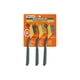 thumbnail image 1 of Juego de cepillos de alambre Allway Mini, 3 piezas, nailon, latón y acero inoxidable, 1 of 3