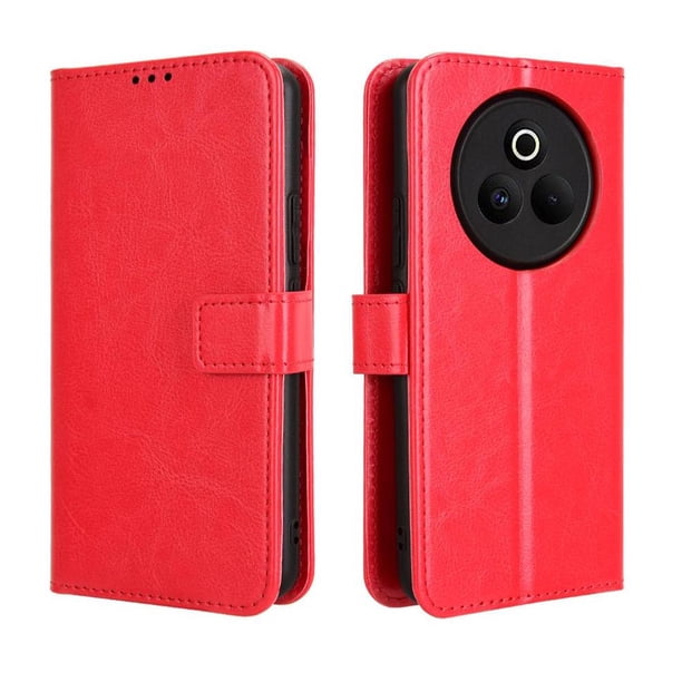 Funda tipo libro para OPPO Realme P3 Pro 5G, cartera todo‑en‑uno, funda multifuncional con tarjetero y correa de muñeca desmontable
