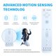 thumbnail image 4 of Controlador Wii TechKen Pack de 2 unidades con Motion Plus y Nunchuck, 4 of 7