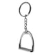 thumbnail image 2 of Llavero De Aleación De Zinc Llavero Llavero Anillo Ecuestre Keyfob Bolsa Decoración De Plata, 2 of 5