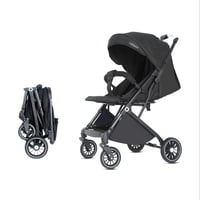 Coche De Paseo Maleta Compacto 0-3 Años Tour Negro Lubabycas
