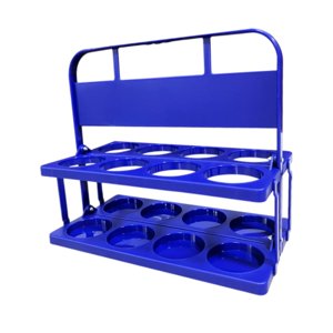 Ioensy - Portabotellas Reutilizable Para Fútbol, Ideal Para Viajes, Camping Y Bar, Color Azul