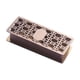 thumbnail image 1 of Organizador De Decoración De Caja De Palillos De Dientes De Diseño Hueco Para Mesa De Restaurantes Bronce, 1 of 3