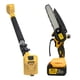thumbnail image 2 of Kit Herramientas Multifuncional Inalámbricas 5en1 Motosierra Orilladora Soplador Jardinería 2 Baterías Cargador Amarillo KT-H5 Novystor Set Jardín Modelo, 2 of 9