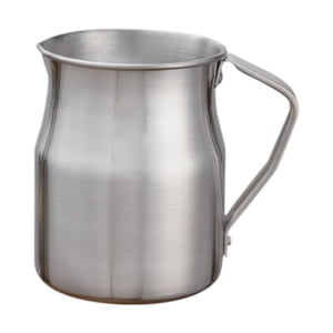 Bothyi - Jarra Para Espumar Leche, De Aluminio, Para Café, Leche, Para Café Con Leche, Para Tienda De Arte Latte, Capuchino, 1 L