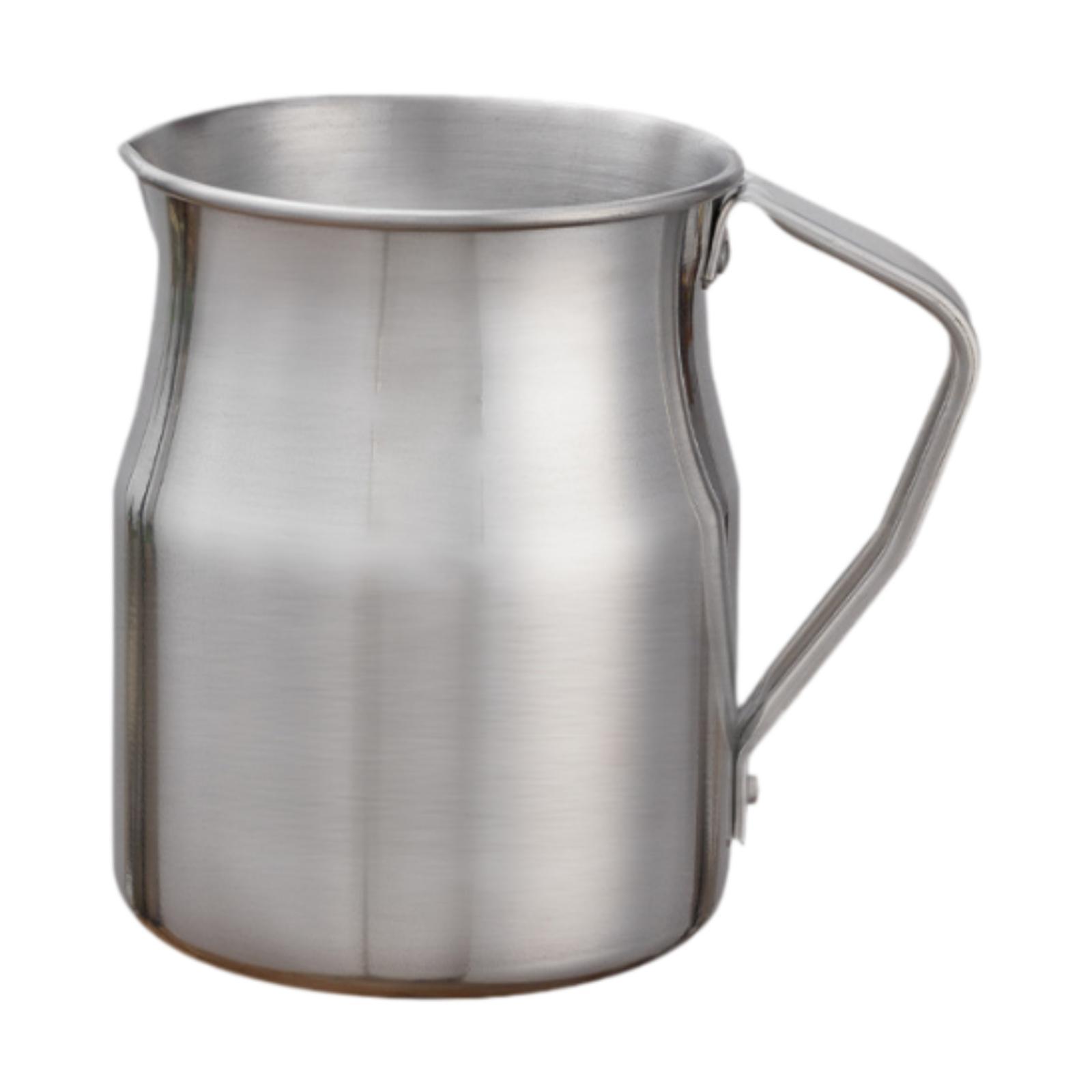 Bothyi - Jarra Para Espumar Leche, De Aluminio, Para Café, Leche, Para Café Con Leche, Para Tienda De Arte Latte, Capuchino, 1 L