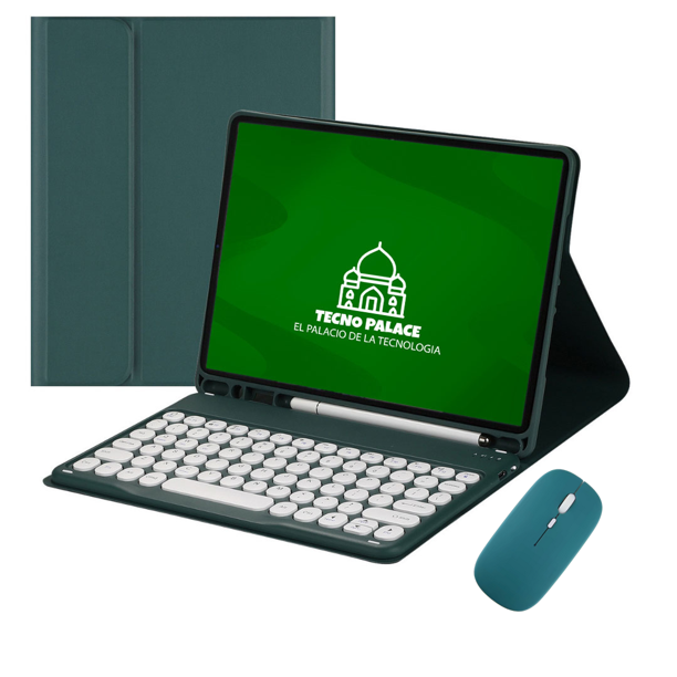 FUNDA CON TECLADO 2.0 + MOUSE PARA XIAOMI PAD 6 - 11' PULG