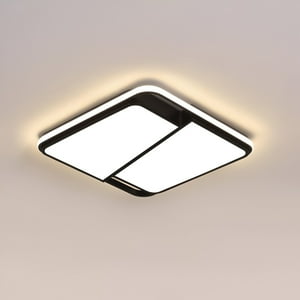 Genérico - Lámpara De Techo Led Acrílica Ultrafina Montaje Empotrado