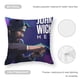 thumbnail image 5 of John Wick Fundas de almohada de terciopelo con tema, regalos de funda de almohada, decoración para el hogar, cojín de lanzar, regalo de cumpleaños para fans y parejas.30*30cm., 5 of 6