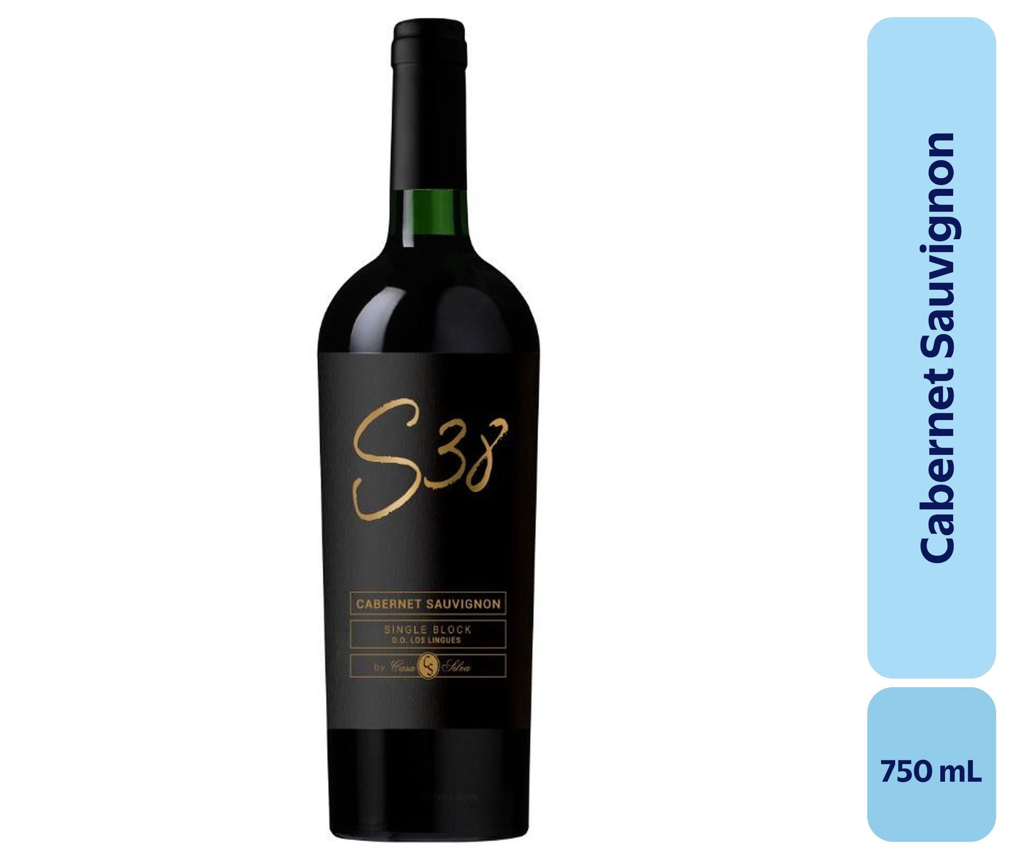 Vino Cabernet Sauvignon Botella 750 mL Casa Silva